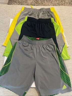 ✨ Men's Shorts Bundle - 3 Pack (Adidas M, Tekgear L & S) - $15